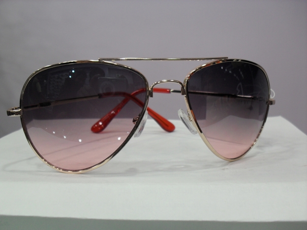 Orange and yellow lenses sunglass