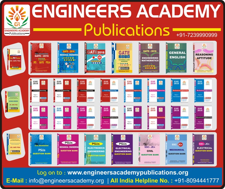 ENGINEERS ACADEMY COMPREHENSIVE STUDY MATERIALS & TEST 