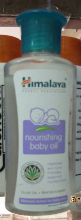 himalya nourishing baby oil