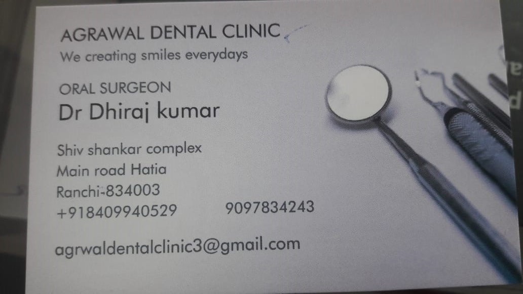 LIST OF DENTIST IN HATIA RANCHI