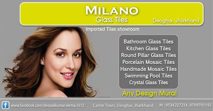 MILANO : GLASS MOSAIC TILES