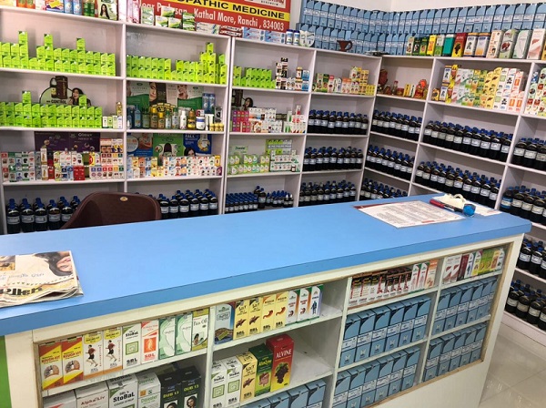 homeopathic medicine shop near lalgutwa in ranchi