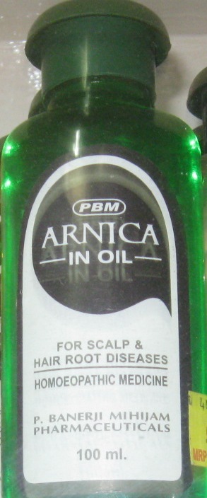 ARNICA IN OIL  for scalp