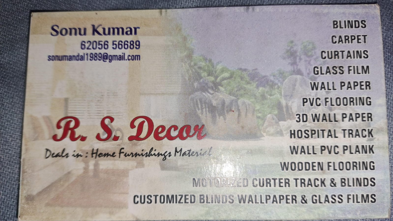 R. S. DECOR DALADALI BHONDA ROAD RANCHI