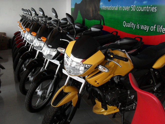 BIKES IN PATNA TVS BIKES SCOOTY