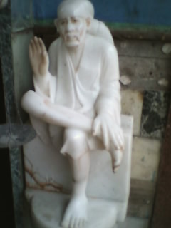 SAI BABA MARBLE MURTI ART FIGURE 