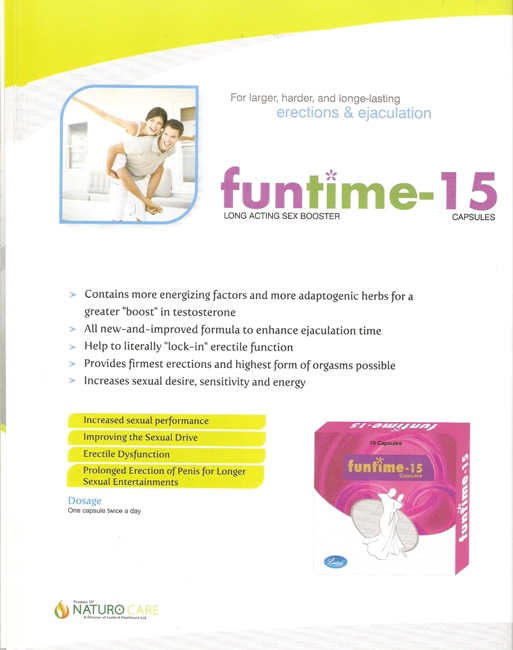 FUNTIME 15 LONG ACTING SEX BOOSTER