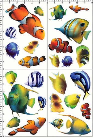 aquamarine glass aquarium fish tank