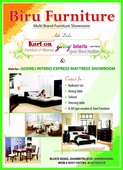 BIRU FURNITURE SHOWROOM IN KODERMA
