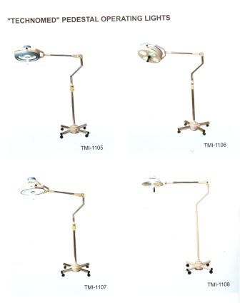 PEDESTAL OPERATING LIGHTS