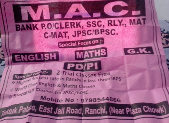 MAC IN RANCHI