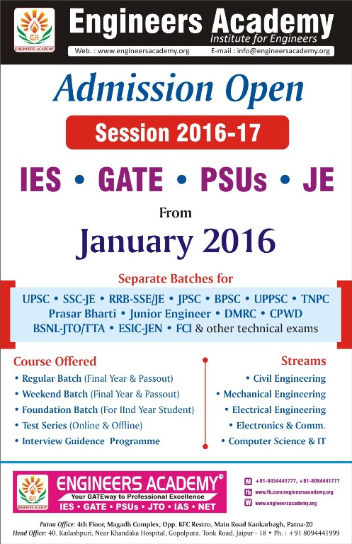 GATE COACHING CLASSES IN PATNA