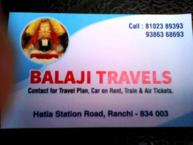 TRAVEL AGENCY IN RANCHI