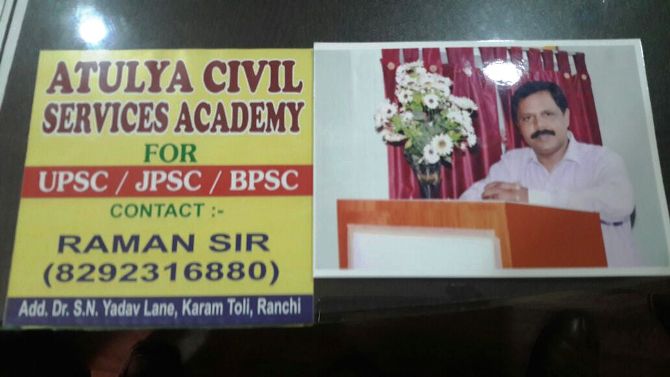 TOP IAS COCHING IN RANCHI