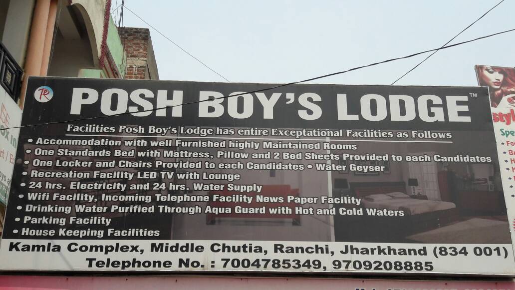 BOYS LODGE PROVIDER IN RANCHI