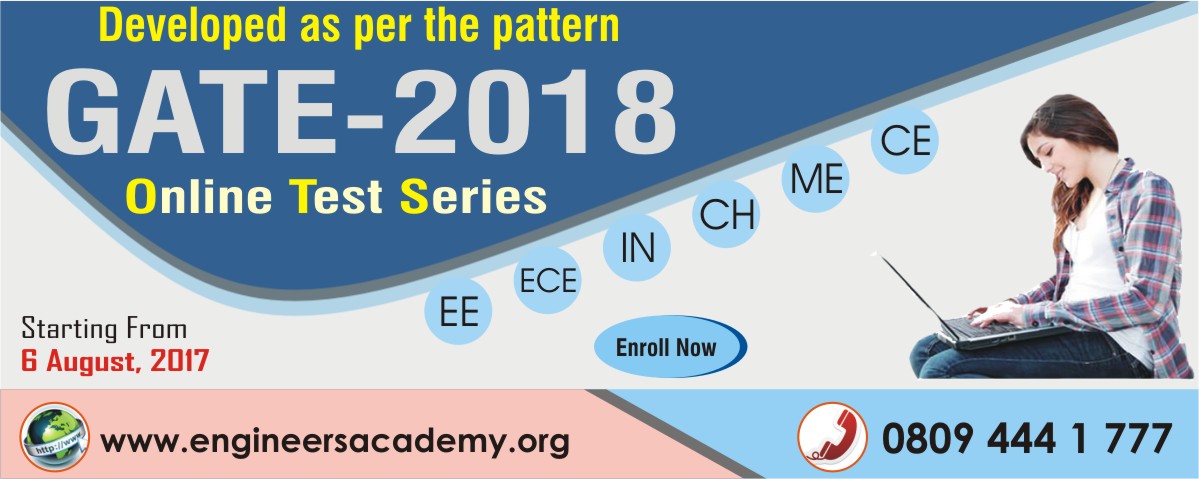 Online test series coaching for gate 2018 in patna