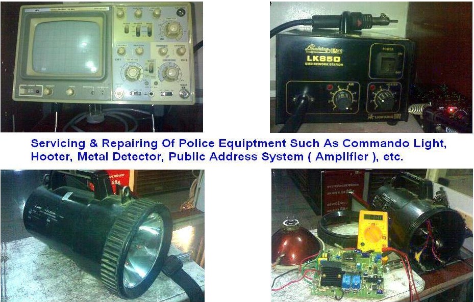 SERVICING OF POLICE EQUIPMENT