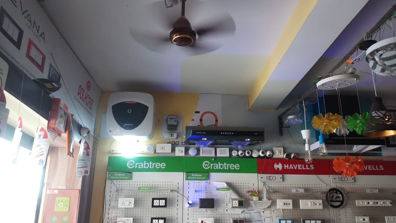 Havells fan dealer in hatia