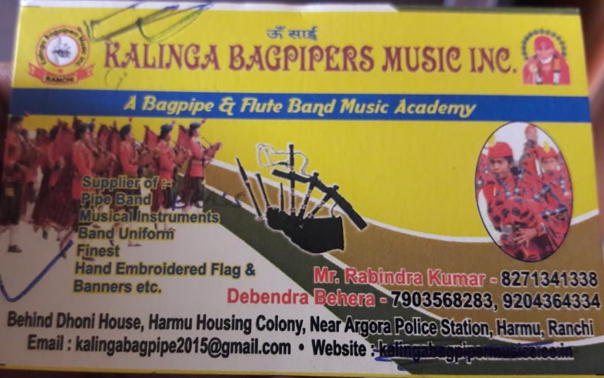 KALINGA BAGPIPER MUSIC INSTRUMENT IN RANCHI