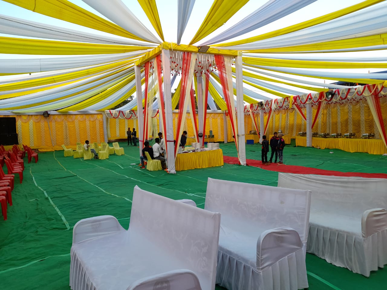 TENT WITH LIGHT PROVIDER NEAR BIT MESHRA RANCHI