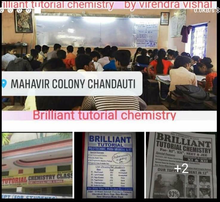 CHEMISTRY CLASSES FOR 11TH NEAR CHANDAUTI MORE GAYA