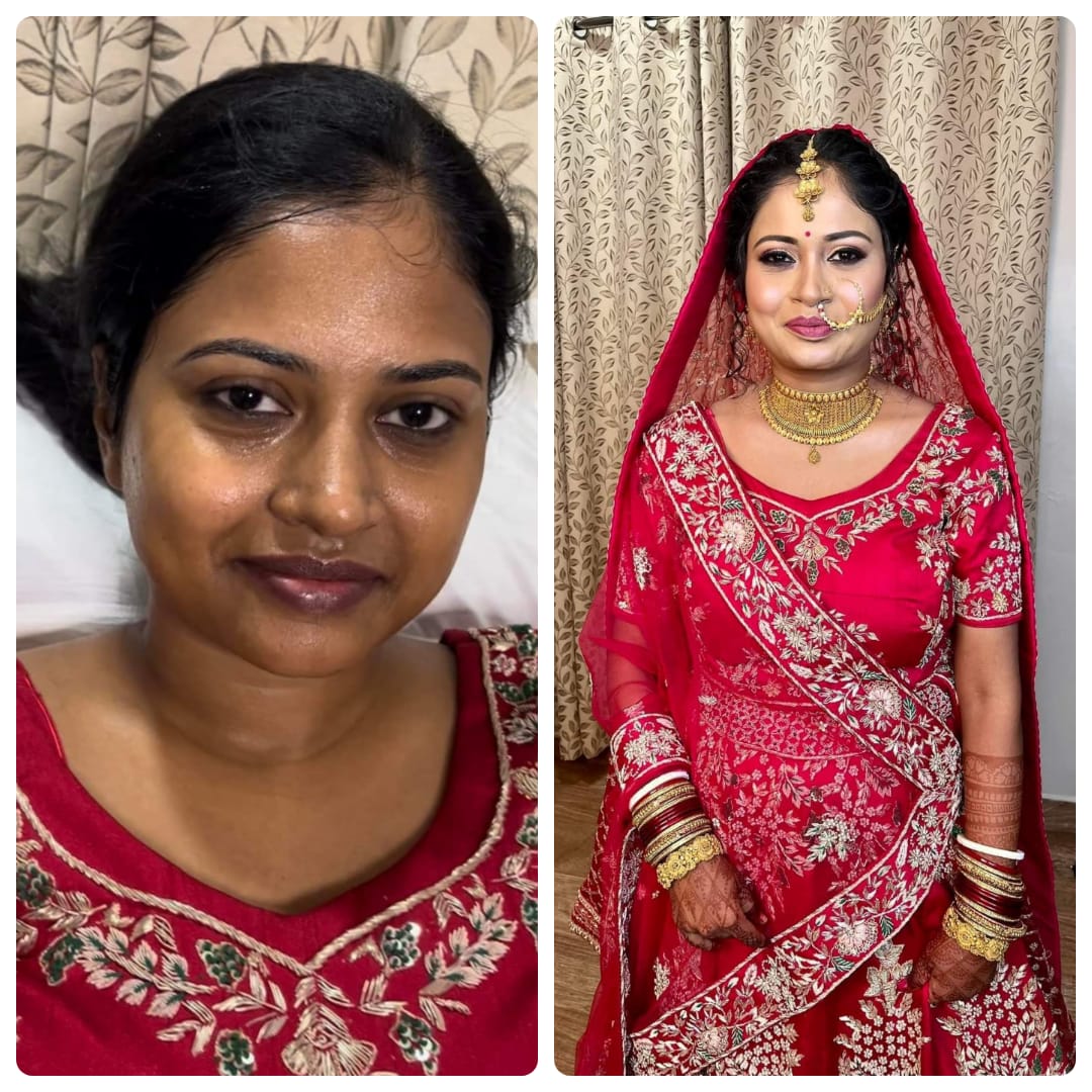 Engagement party makeup artist in booty more ranchi